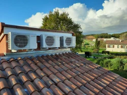 Entreprise de climatisation pour installation de ventilation simple flux dans un logement neuf à Balma